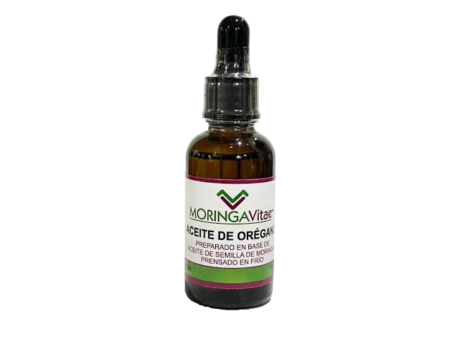 Aceite de Orégano-Moringa 30ml. prensado en frio  - Moringa Vitae®